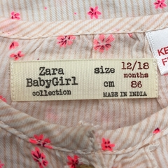Camisa Zara - Talle 12-18 meses - Baby Back Sale SAS