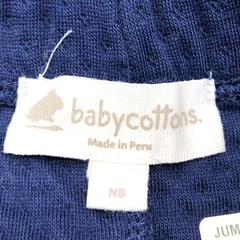 Jumper pantalón Baby Cottons - Talle 0-3 meses - Baby Back Sale SAS
