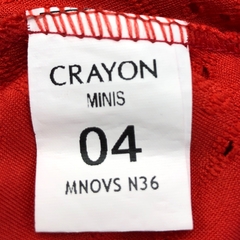 Vestido Crayón - Talle 3 años - SEGUNDA SELECCIÓN - Baby Back Sale SAS