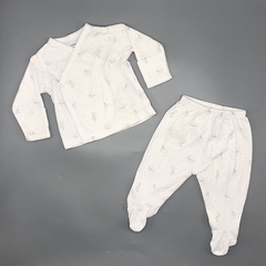 Conjunto Remera + Ranita Baby Cottons - Talle 0-3 meses - SEGUNDA SELECCIÓN