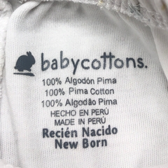 Conjunto Remera + Ranita Baby Cottons - Talle 0-3 meses - SEGUNDA SELECCIÓN - tienda online