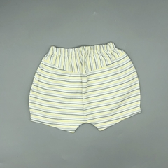 Short Pachi Talle 0 meses rayado gris amarillo - comprar online