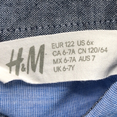 Camisa H&M - Talle 6 años - SEGUNDA SELECCIÓN - Baby Back Sale SAS