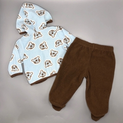 Conjunto Abrigo + Pantalón Baby Works - Talle 0-3 meses