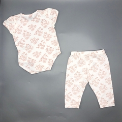 Conjunto Remera/body + Pantalón Pioppa - Talle 3-6 meses - tienda online