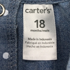 Enterito corto Carters - Talle 18-24 meses - SEGUNDA SELECCIÓN