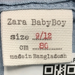 Remera Zara - Talle 9-12 meses - SEGUNDA SELECCIÓN - Baby Back Sale SAS