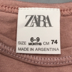 Remera Zara - Talle 6-9 meses