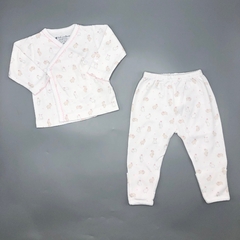 Conjunto Remera/body + Pantalón Baby Cottons - Talle 0-3 meses