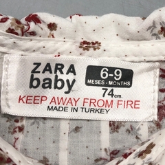 Camisa Zara - Talle 6-9 meses