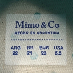 Zapatillas Mimo - Talle 22 - SEGUNDA SELECCIÓN - tienda online