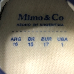 Zapatillas Mimo - Talle 16 - SEGUNDA SELECCIÓN - tienda online