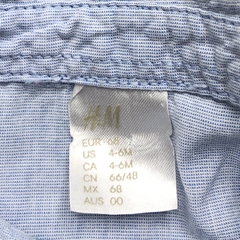 Camisa H&M - Talle 3-6 meses - SEGUNDA SELECCIÓN