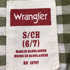 Camisa Wrangler - Talle 6 años