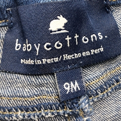 Jeans Baby Cottons - Talle 9-12 meses - SEGUNDA SELECCIÓN - Baby Back Sale SAS