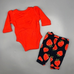 Conjunto Remera/body + Pantalón Carters - Talle 0-3 meses - SEGUNDA SELECCIÓN