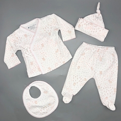 Conjunto Batita + Ranita Baby Cottons - Talle 0-3 meses - SEGUNDA SELECCIÓN