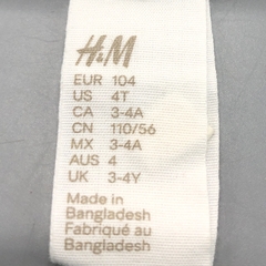 Remera H&M - Talle 3 años - SEGUNDA SELECCIÓN - comprar online