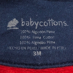 Buzo Baby Cottons - Talle 3-6 meses - SEGUNDA SELECCIÓN - Baby Back Sale SAS