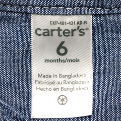 Camisa Carters - Talle 6-9 meses - SEGUNDA SELECCIÓN