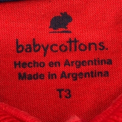 Remera Baby Cottons - Talle 3 años - SEGUNDA SELECCIÓN - comprar online