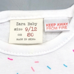 Conjunto Remera/body + Pantalón Zara - Talle 9-12 meses en internet