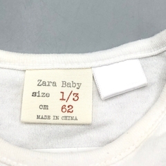 Body Zara - Talle 0-3 meses - SEGUNDA SELECCIÓN