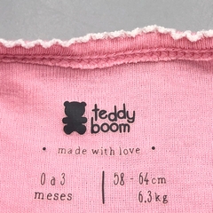 Body Teddy Boom - Talle 0-3 meses