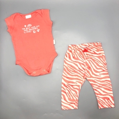 Conjunto Remera/body + Pantalón Mimo - Talle 3-6 meses - SEGUNDA SELECCIÓN