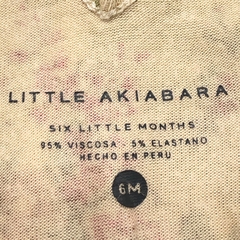 Body Little Akiabara - Talle 6-9 meses - SEGUNDA SELECCIÓN - tienda online