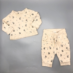 Conjunto Abrigo + Pantalón Baby Cottons - Talle 0-3 meses - SEGUNDA SELECCIÓN
