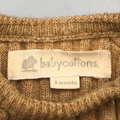 Conjunto Abrigo + Pantalón Baby Cottons - Talle 3-6 meses - SEGUNDA SELECCIÓN - Baby Back Sale SAS