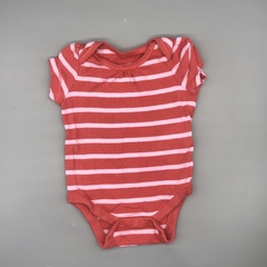 Body Baby GAP Talle 0-3 meses rayado rojo