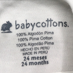 Remera Baby Cottons - Talle 2 años - SEGUNDA SELECCIÓN - comprar online