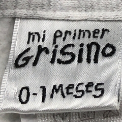 Jumper pantalón Grisino - Talle 0-3 meses