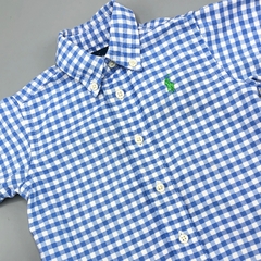 Camisa Polo Ralph Lauren - Talle 9-12 meses - SEGUNDA SELECCIÓN - Baby Back Sale SAS