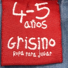 Camisa Grisino - Talle 4 años - SEGUNDA SELECCIÓN - comprar online