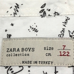 Camisa Zara - Talle 7 años - SEGUNDA SELECCIÓN