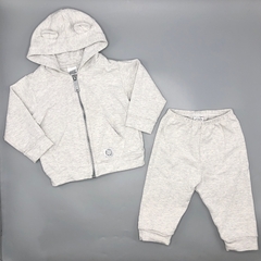 Conjunto Abrigo + Pantalón Grisino - Talle 6-9 meses - SEGUNDA SELECCIÓN