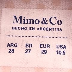 Zapatillas Mimo - Talle 28 - SEGUNDA SELECCIÓN - tienda online