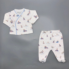 Conjunto Batita + Ranita Baby Cottons - Talle 0-3 meses - SEGUNDA SELECCIÓN