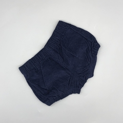 Short Carters Talle 0 meses azul corderoy - comprar online