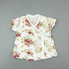 Remera Minimimo Talle XS (0-3 meses) flores