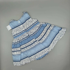 Vestido body NUEVO HyM Talle 4-6 meses celeste con azul - comprar online