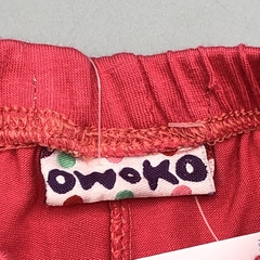 Legging Owoko Talle 1 (3 meses) algodón fucsia (28 cm largo) - Baby Back Sale SAS