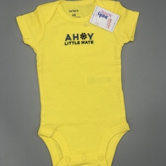 Body Caretrs Talle NB (0 meses) algodón amarillo AHOY - comprar online