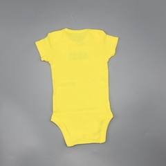 Body Caretrs Talle NB (0 meses) algodón amarillo AHOY en internet