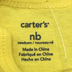 Body Caretrs Talle NB (0 meses) algodón amarillo AHOY - Baby Back Sale SAS
