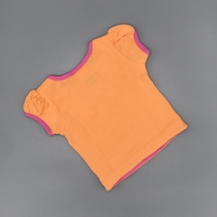 Segunda Selección - Remera Adidas Talle 3 meses algodón naranja bordado Princess brillo en internet