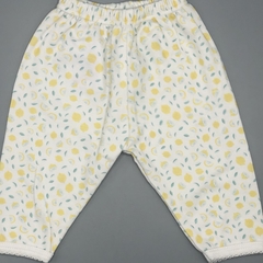 Legging Baby Cottons Talle NB (0 meses) algodón blanco limones ( 28 mc alrgo) - comprar online